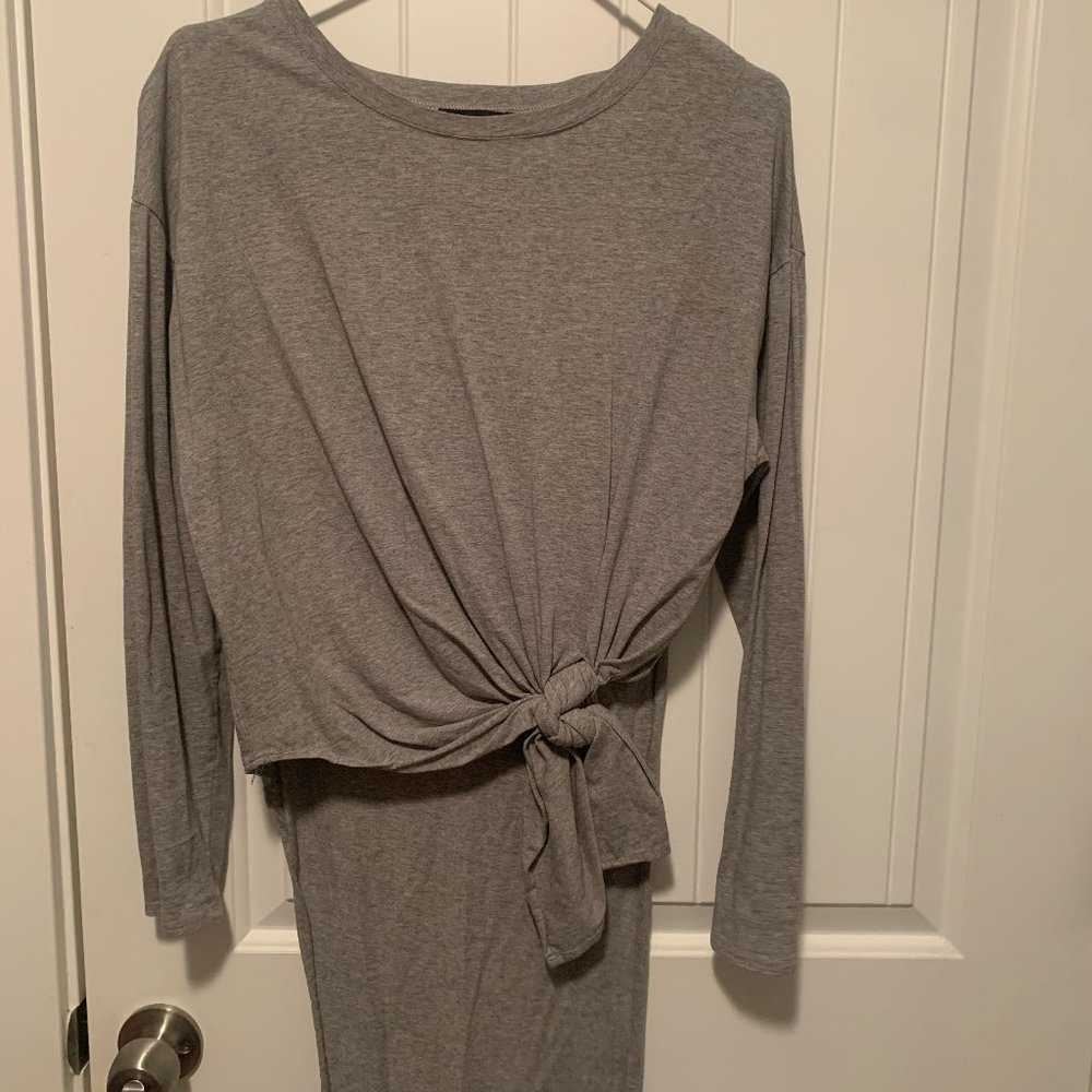 Very J High-Low Tie Top